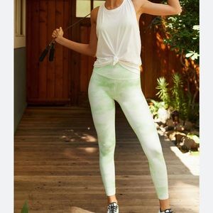 New Free People movement good karma tie dye leggings